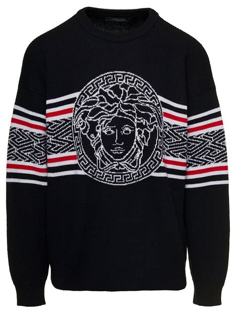 versace pullover preis|Versace crew neck sweater.